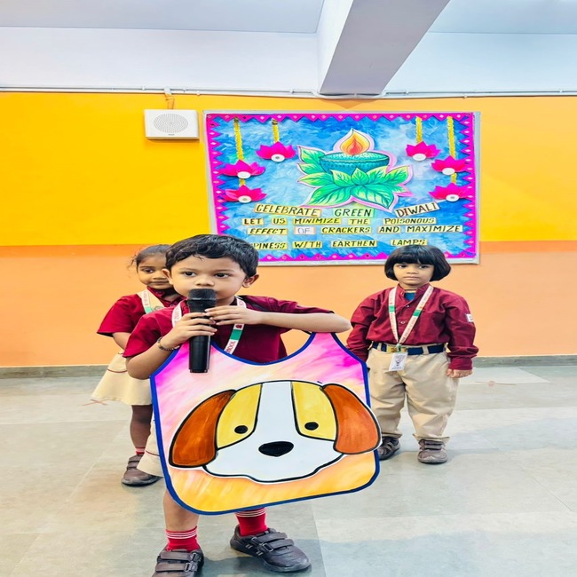 Pre School Capella presents a special assembly on Dussehra and Diwali
